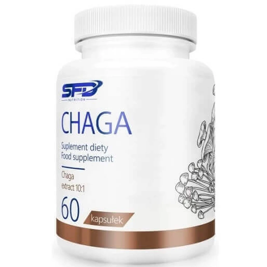 Чага SFD, 60 капсул: цены и характеристики