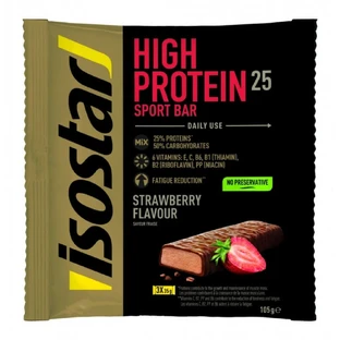 Протеїновий батончик зі смаком полуниці High Protein Sport Bar, 3 x 35 г, Isostar