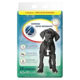 Впитывающие коврики для собак, 60x90 см, 10 штук, 4Dog