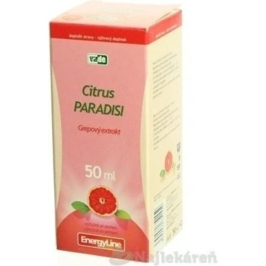 VIRDE CITRUS PARADISI 1×50 мл, экстракт грейпфрута в каплях: цены и характеристики