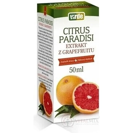 VIRDE CITRUS PARADISI 1×50 мл, экстракт грейпфрута в каплях: цены и характеристики