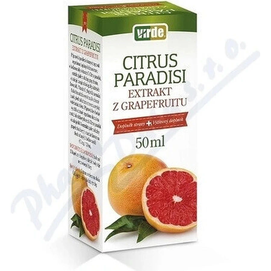 VIRDE CITRUS PARADISI 1×50 мл, экстракт грейпфрута в каплях: цены и характеристики