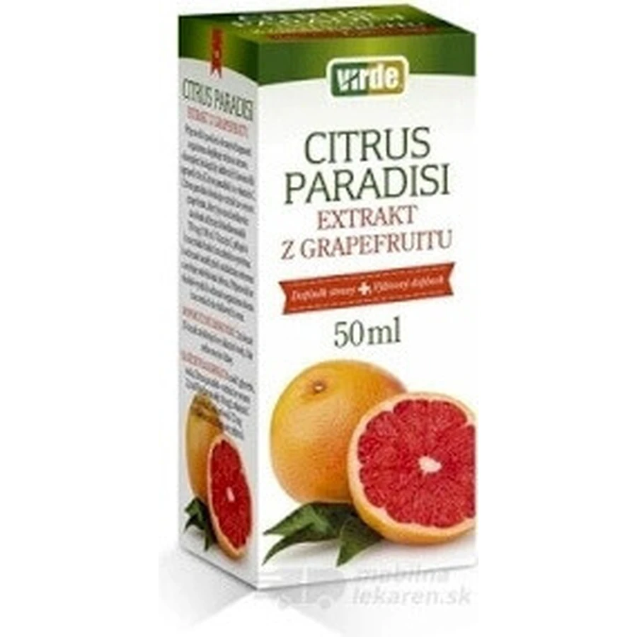 VIRDE CITRUS PARADISI 1×50 мл, экстракт грейпфрута в каплях: цены и характеристики