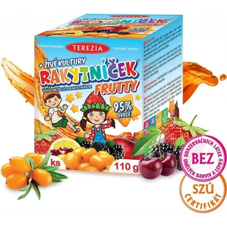 TEREZIA CANCER FRUTTY + живые культуры 1×60 шт, пищевая добавка для детей: цены и характеристики