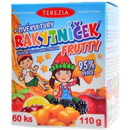 TEREZIA CANCER FRUTTY + живые культуры 1×60 шт, пищевая добавка для детей: цены и характеристики