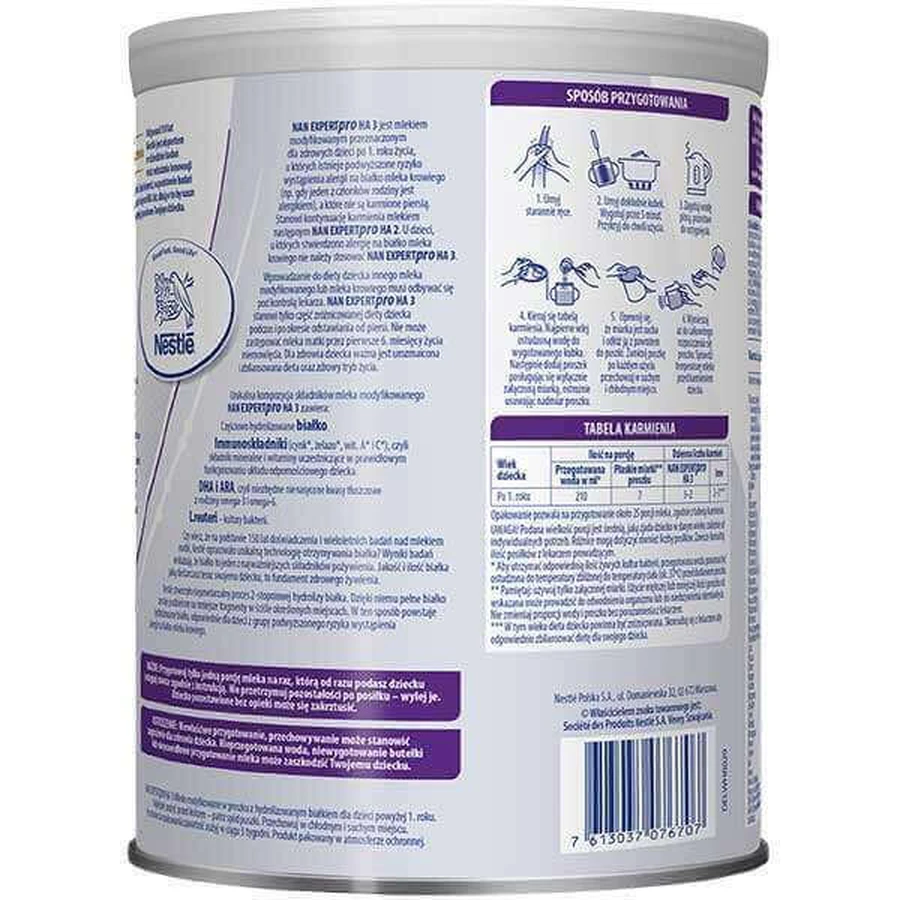 Набор Nestle NAN Expertpro HA 3, модифицированное молоко для детей старше 1 года, 2 х 800 г: цены и характеристики
