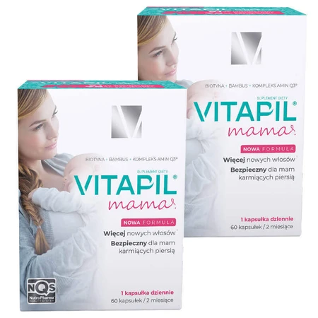 Набір Vitapil Mama, 2 x 60 капсул: ціни та характеристики
