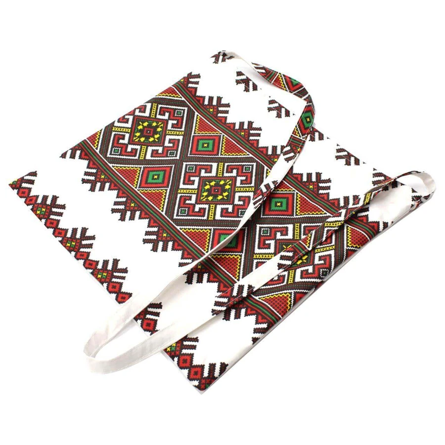 Baltic Bebe Поднос для колядок из хлопка, 35 x 37 см, белый/зеленый, Baltic Bebe: цены и характеристики