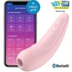 Вибратор для клиторальной стимуляции Satisfyer Curvy 2+ розовый: цены и характеристики
