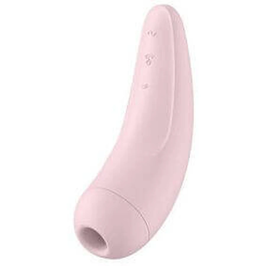 Вибратор для клиторальной стимуляции Satisfyer Curvy 2+ розовый: цены и характеристики