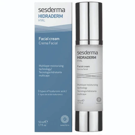 Набір Sesderma Hidraderm Hyal, ліпосомна сироватка для обличчя, 30 мл + зволожуючий крем для обличчя, 50 мл за 1 копійку: ціни та характеристики