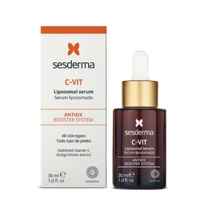 Набір Sesderma C-Vit Radiance, ліпосомальна сироватка для обличчя, 30 мл + освітлюючий крем для обличчя, 50 мл за 1 копійку