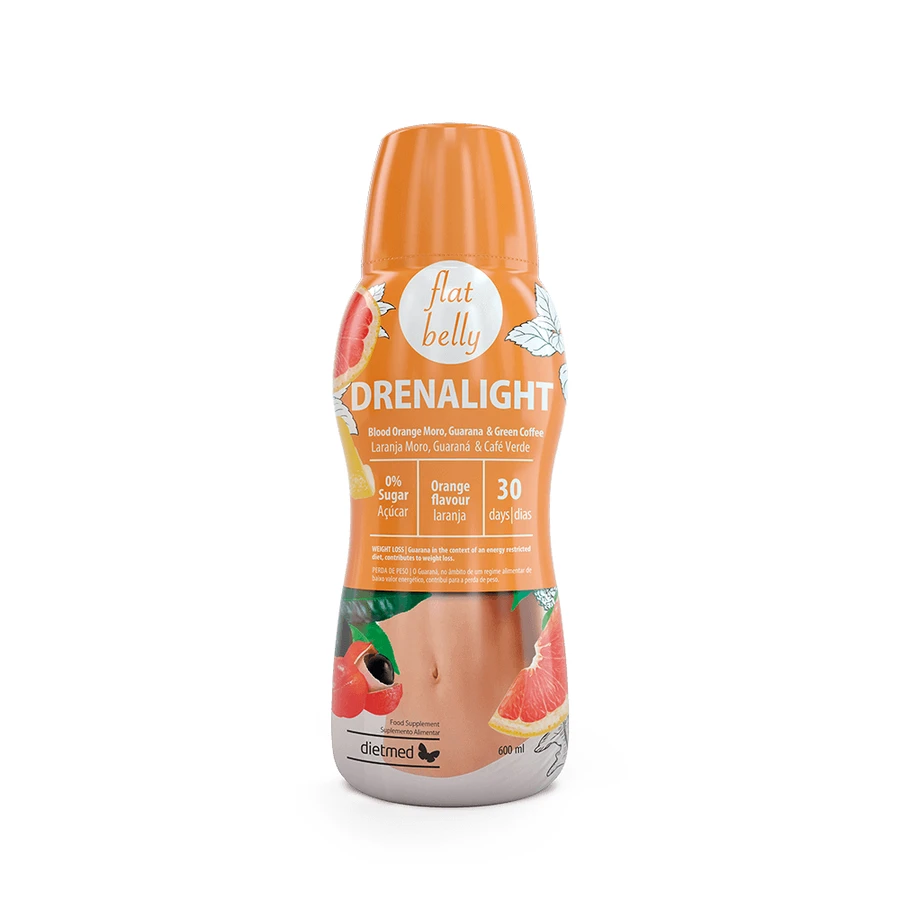 Drenalight Flat Belly оральная суспензия, 600 мл, Dietmed: цены и характеристики