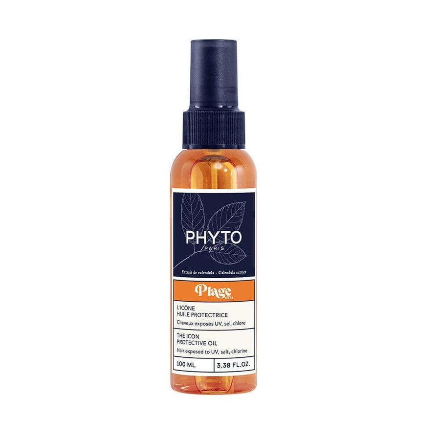 Phyto Beach Icon Захисна олія для волосся, схильного до впливу ультрафіолету Сіль і хлор 100 мл: ціни та характеристики