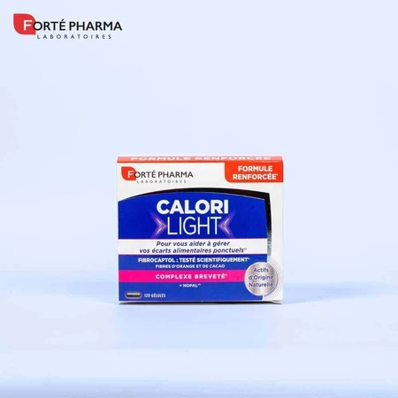 Forté Pharma CaloriLight Capteur de Graisses Fibres + Nopal 120 капсул: ціни та характеристики