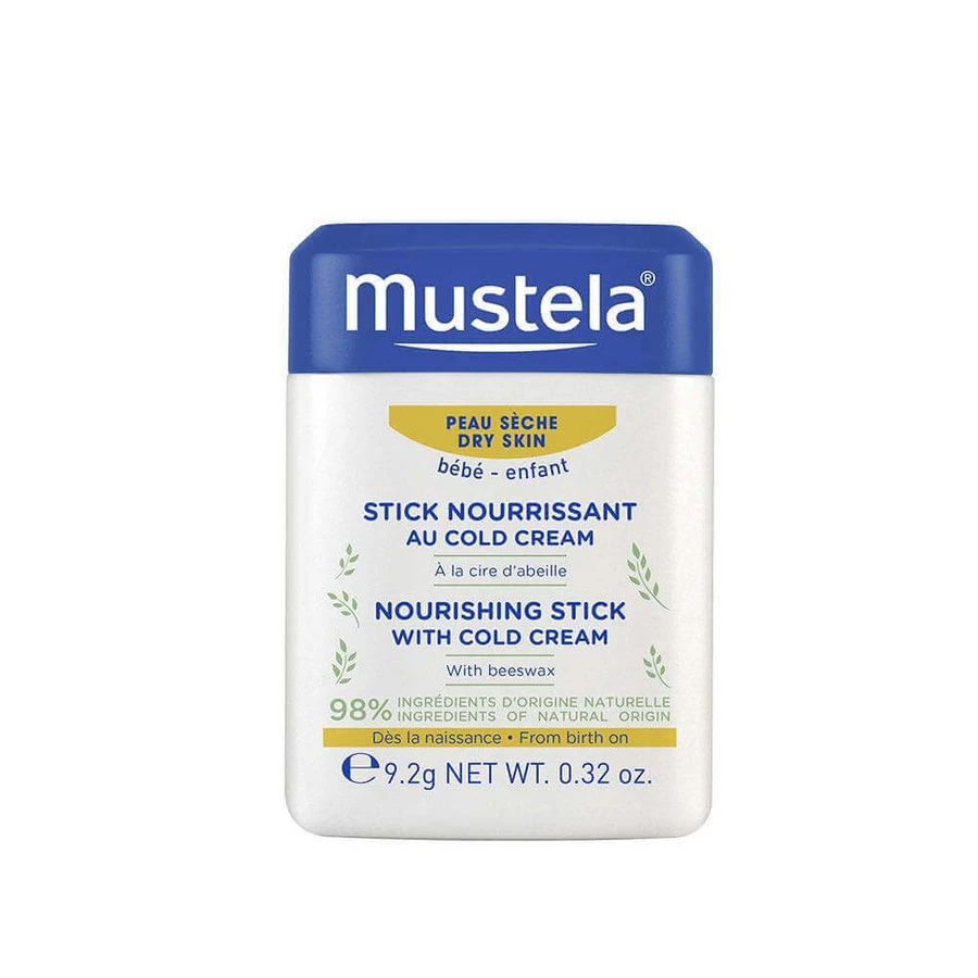 Mustela Холодний крем живильний стік для губ і вилиць Суха шкіра 9,2 г: ціни та характеристики