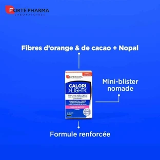 Forté Pharma CaloriLight Minceur Capteur de Graisses Fibres Nopal 60 капсул