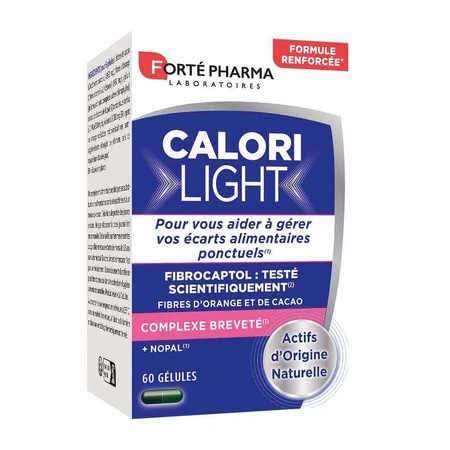 Forté Pharma CaloriLight Minceur Capteur de Graisses Fibres Nopal 60 капсул: цены и характеристики