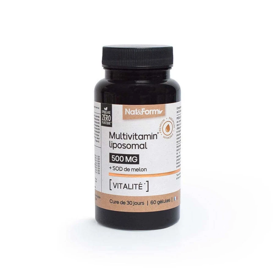 Nat&Form Multivitamin' liposomal x60 вегетарианских капсул: цены и характеристики