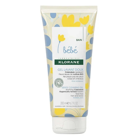 Klorane Baby Gentle Cleansing Gel 200 мл: цены и характеристики