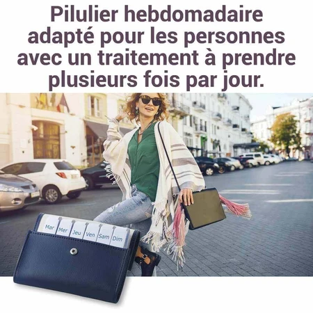 Еженедельный дозатор для таблеток Pilbox Liberty: цены и характеристики
