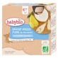 Babybio Органическое овечье молоко 6 месяцев Бутылочка для питья 4х85 г