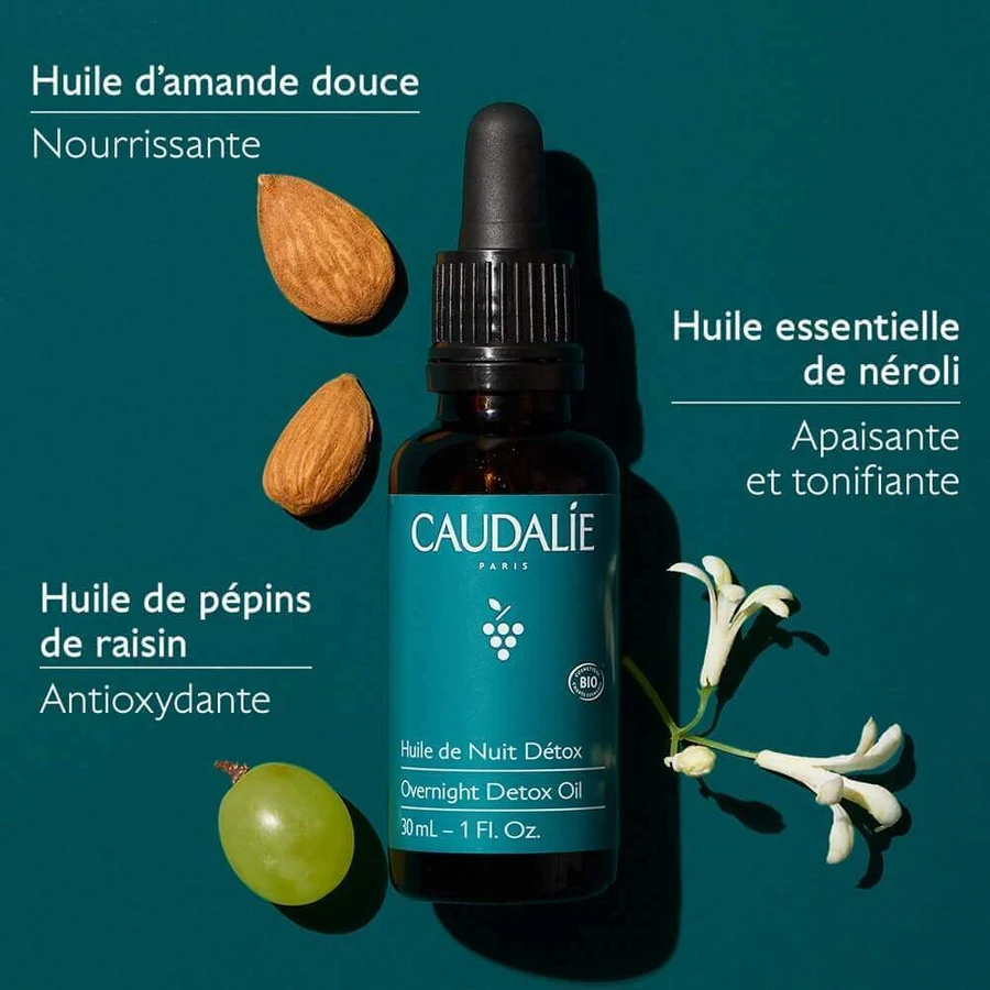 Нічна олія Caudalie Vinergetic C+ Detox Bio 30 мл: ціни та характеристики