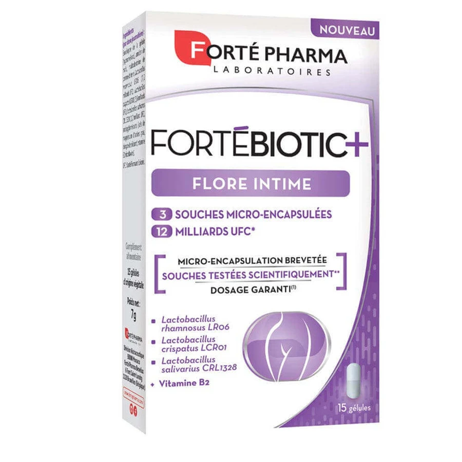 Forté Pharma Forté Biotic Flora Intima 15 капсул: цены и характеристики