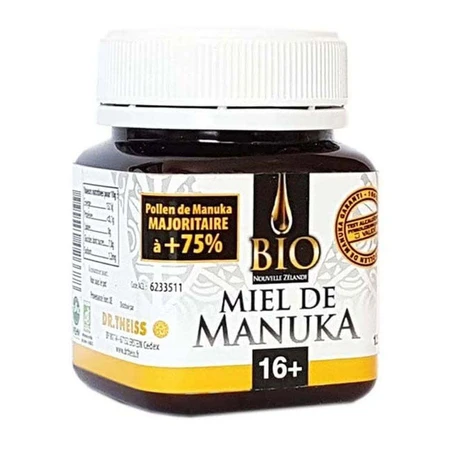 Dr. Theiss Naturwaren Kfactor 16 Organic Manuka Honey 125g: цены и характеристики
