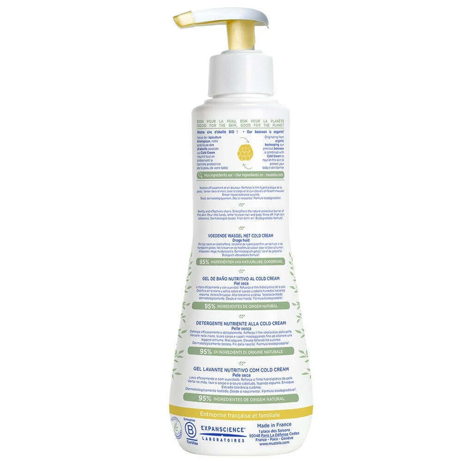 Mustela Питательный очищающий гель в холодном креме для сухой кожи 300 мл: цены и характеристики
