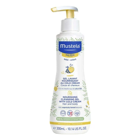 Mustela Питательный очищающий гель в холодном креме для сухой кожи 300 мл: цены и характеристики