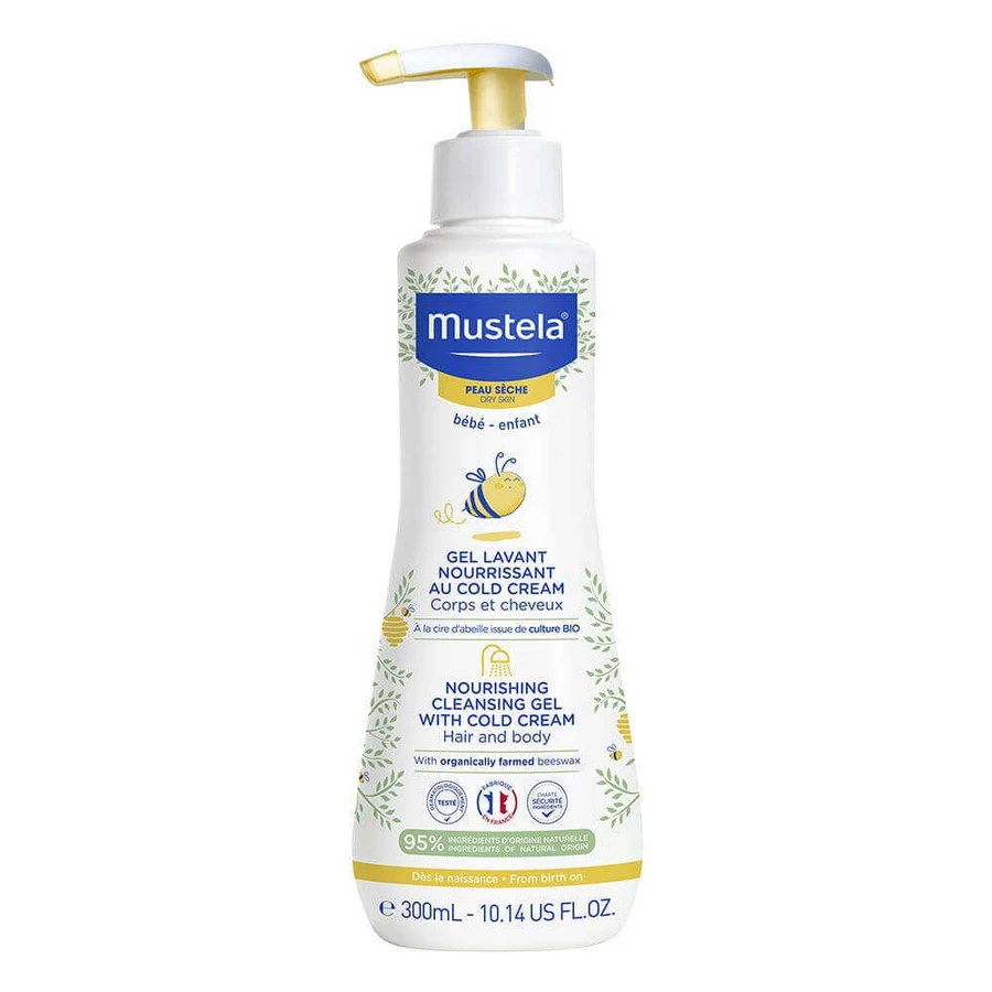 Mustela Питательный очищающий гель в холодном креме для сухой кожи 300 мл: цены и характеристики