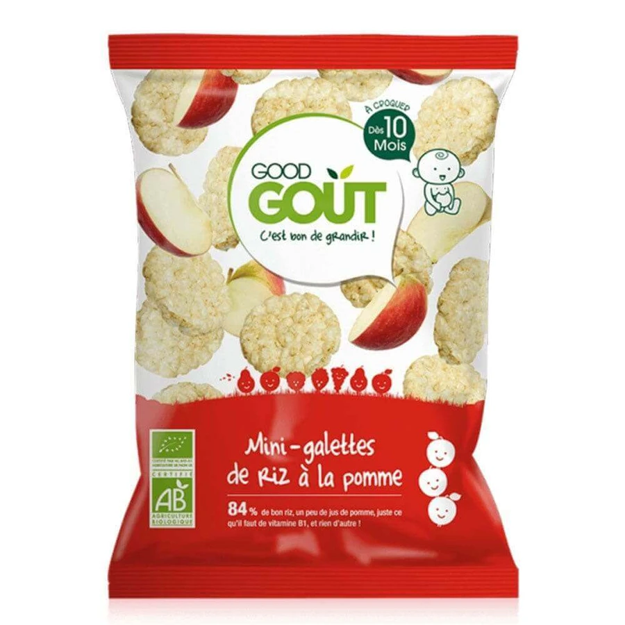 Good Gout Мини органические рисовые пирожные С 10 месяцев 40г: цены и характеристики