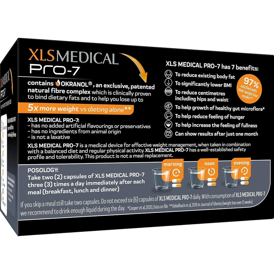 XLS Medical Pro-7 180 капсул: цены и характеристики