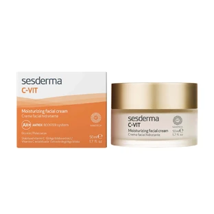 Набір Sesderma C-Vit, освітлюючий крем для обличчя, 50 мл + зволожуючий крем для обличчя, 50 мл за 1 копійку