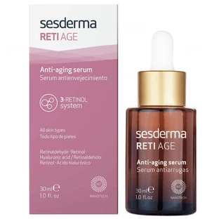 Набір Sesderma Reti-Age, антивікова сироватка для обличчя, 30 мл + антивіковий крем для обличчя, 50 мл за 1 копійку