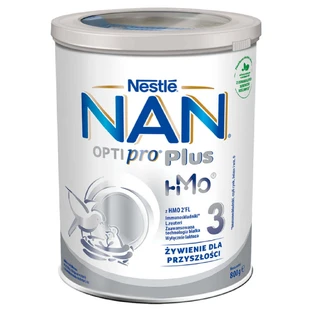 Набор Nestle NAN Optipro Plus 3 HMO, модифицированное молоко для детей старше 1 года, 2 х 800 г