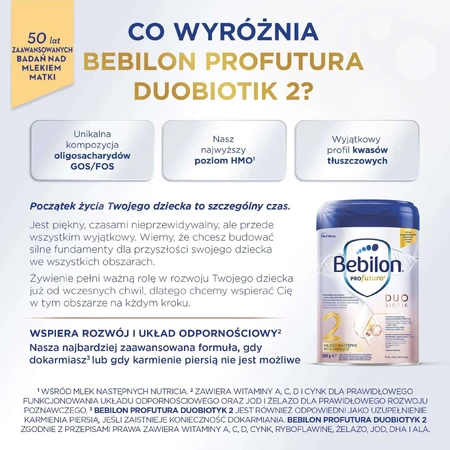 Bebilon Profutura DuoBiotik 2, молочко після 6 місяців, 3 x 800 г + Mustela Bebe Enfant Hydra Bebe, молочко для тіла, 300 мл безкоштовно: ціни та характеристики