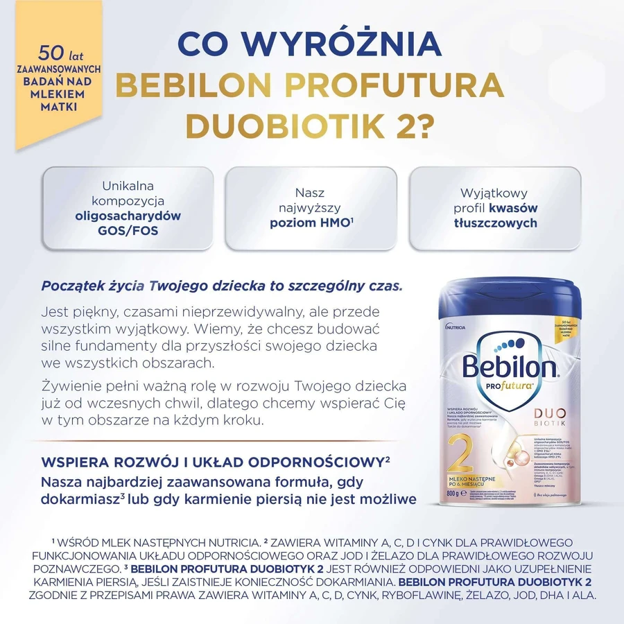 Bebilon Profutura DuoBiotik 2, молочко після 6 місяців, 3 x 800 г + Mustela Bebe Enfant Hydra Bebe, молочко для тіла, 300 мл безкоштовно: ціни та характеристики