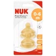 Латексная соска First Choice Plus, 0-6 месяцев, 2 штуки, Nuk