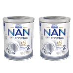 Набір Nestle NAN Optipro Plus 2 HMO, молочні суміші для дітей старше 6 місяців, 2 по 800 г: ціни та характеристики