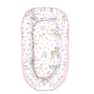 Ковдра Baby Nest Velvet Затишна ковдра Baby Nest Velvet, Sweet Deer Pink, 105x66 см, MimiNu