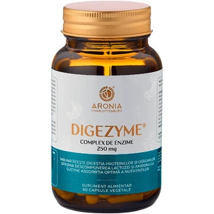 DigeZyme® - комплекс из 5 пищеварительных ферментов, которые поддерживают оптимальное пищеварение, предотвращают вздутие живота и способствуют полному усвоению питательных веществ
