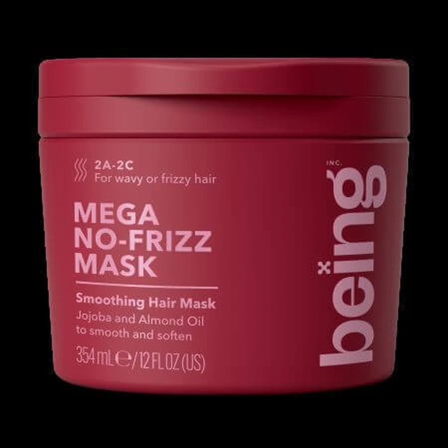 Mega No Frizz Masque для вьющихся и непослушных волос, 354 мл, Being: цены и характеристики