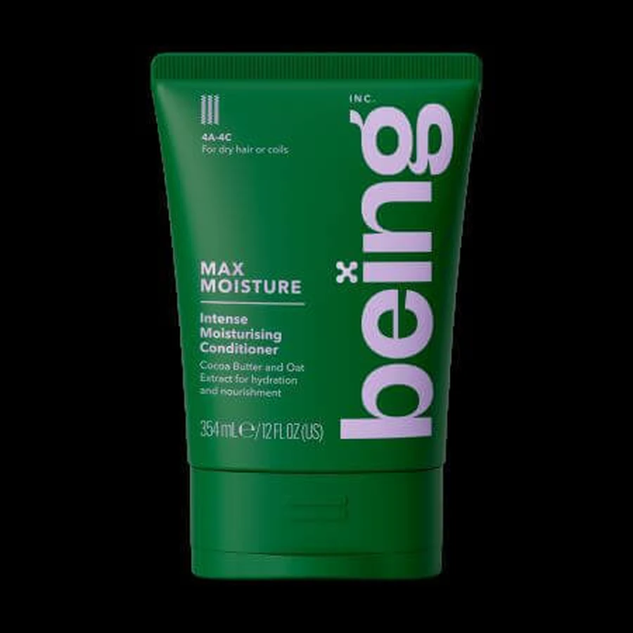 Зволожуючий кондиціонер для сухого або дуже кучерявого волосся, Max Moisture, 354 мл, Being: ціни та характеристики