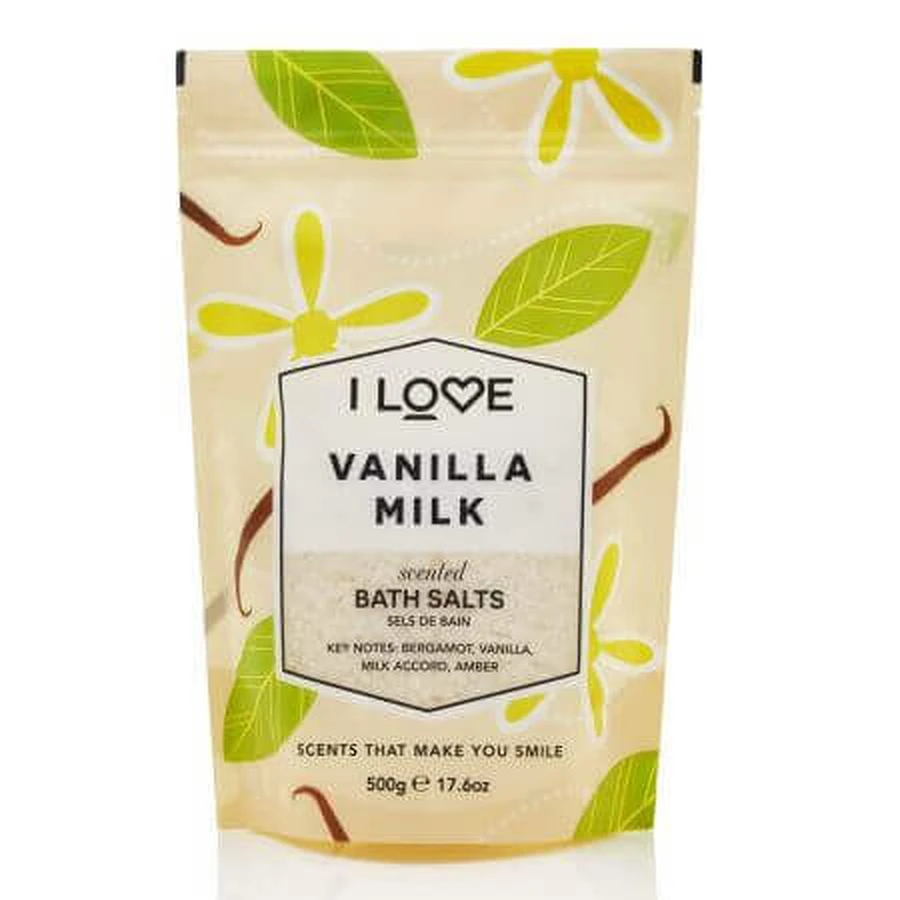 Соль для ванн Vanilla Milk Signature, 500 г, I Love: цены и характеристики