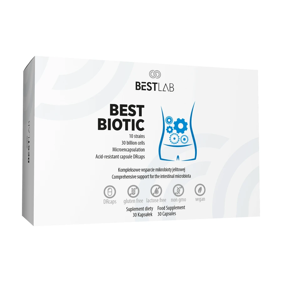 BestLab BestBiotic, 30 капсул: цены и характеристики