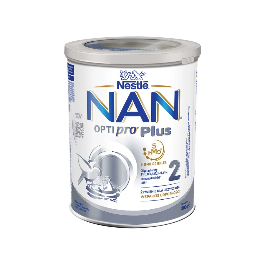 Nestle NAN Optipro Plus 2 HM-O, дополнительное молоко для детей старше 6 месяцев, 3 x 800 г.: цены и характеристики