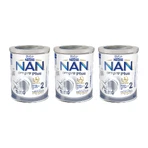 Nestle NAN Optipro Plus 2 HM-O, дополнительное молоко для детей старше 6 месяцев, 3 x 800 г.: цены и характеристики