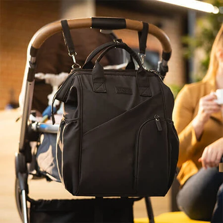 Baby Ono, рюкзак для мамы, современный стиль, черный + быстросохнущее полотенце, 90 х 170 см, 1 бесплатный предмет: цены и характеристики